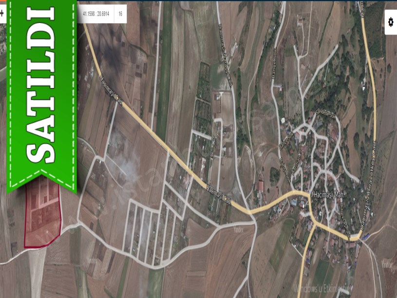 Arnavutköy Hacımaşlıda Satılık Arsa , 475 M2 Hisseli Caddeye Yakın
