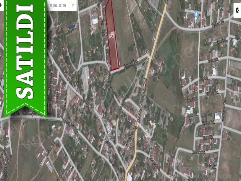 Arnavutköy İmrahorda Satılık Arsa , 222 M2 Merkezde Caddeye Yakın