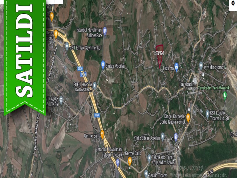 Arnavutköy Tayakadında Satılık Arsa , 535 M2 Merkezde İmarlı