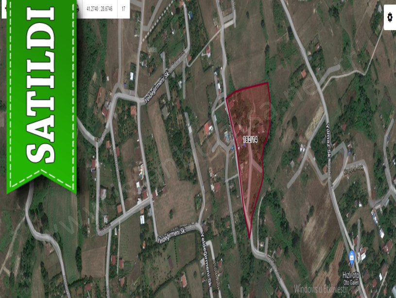 Arnavutköy Tayakadında Satılık Arsa , 535 M2 Merkezde İmarlı