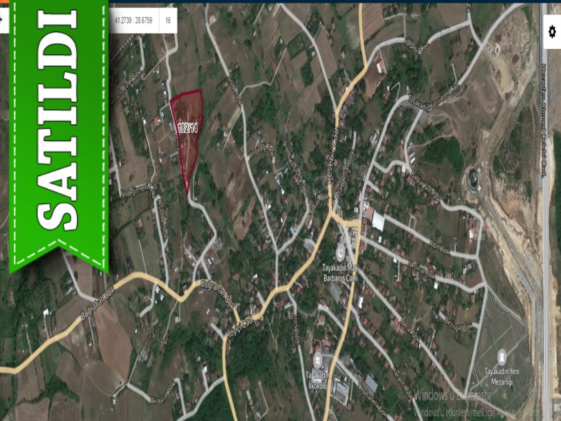 Arnavutköy Tayakadında Satılık Arsa , 535 M2 Merkezde İmarlı
