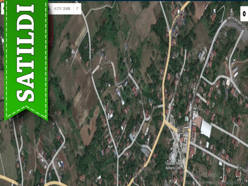 Arnavutköy Tayakadında Satılık Arsa , 535 M2 Merkezde İmarlı