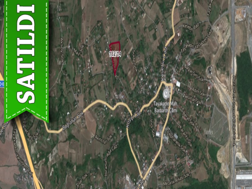 Arnavutköy Tayakadında Satılık Arsa , 535 M2 Merkezde İmarlı