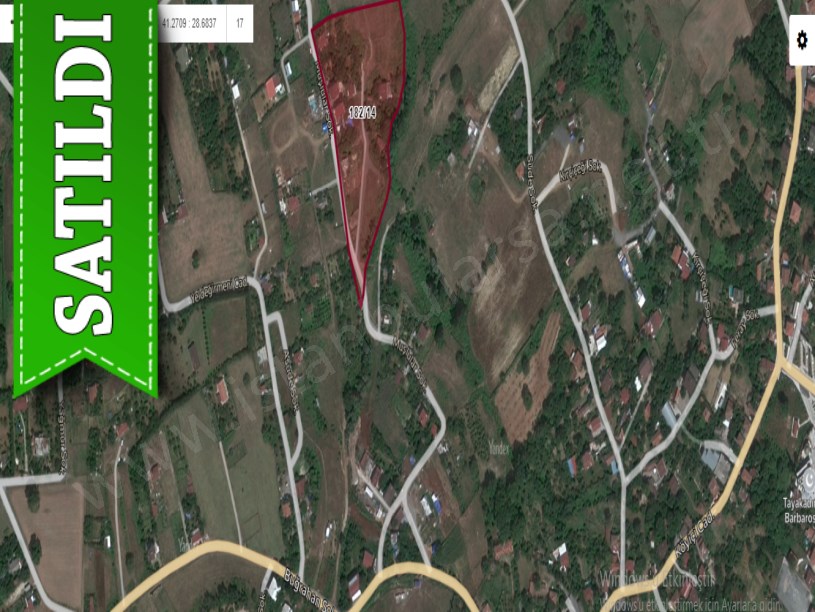 Arnavutköy Tayakadında Satılık Arsa , 535 M2 Merkezde İmarlı