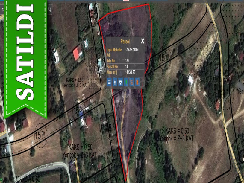 Arnavutköy Tayakadında Satılık Arsa , 535 M2 Merkezde İmarlı