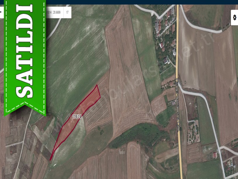Arnavutköy Çilingirde Satılık Arsa , 948 m2 Caddeye Yakın Hisseli