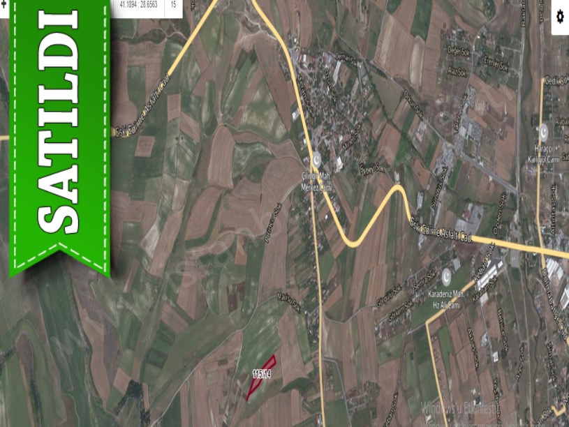 Arnavutköy Çilingirde Satılık Arsa , 948 m2 Caddeye Yakın Hisseli