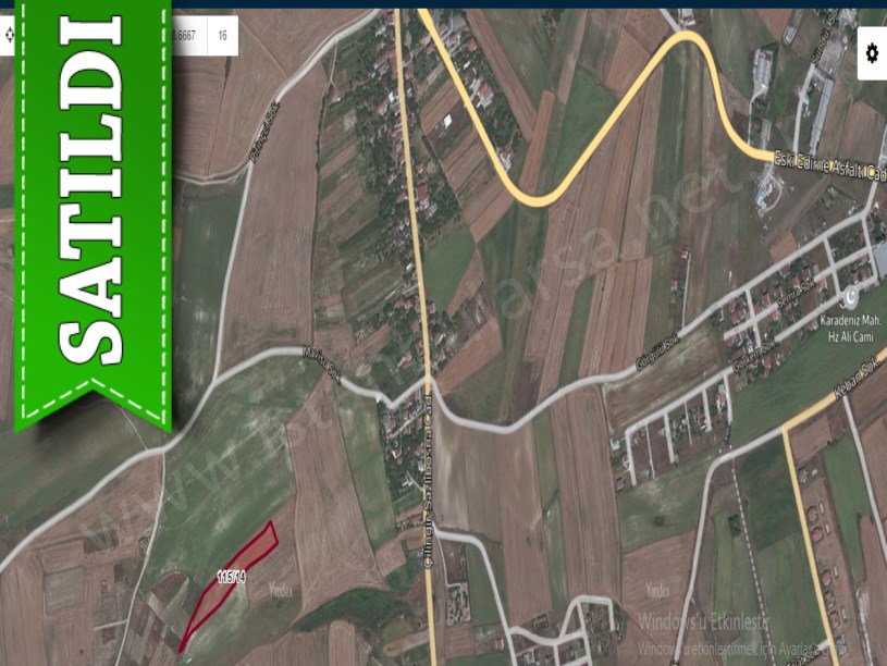 Arnavutköy Çilingirde Satılık Arsa , 948 m2 Caddeye Yakın Hisseli