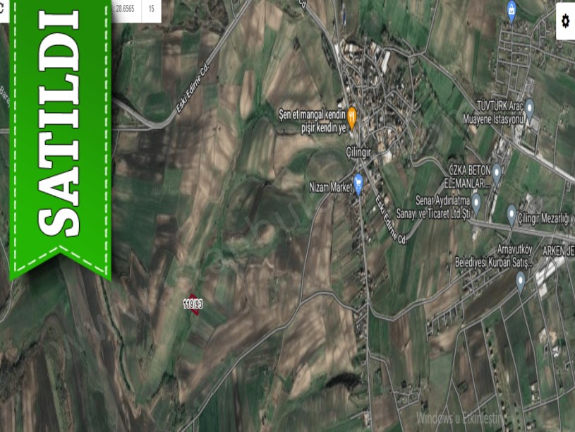 Arnavutköy Çilingirde Satılık Arsa , 1,620 M2 Hisseli 