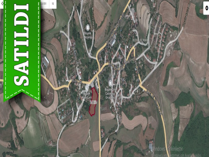 Arnavutköy Boyalıkta Satılık Arsa , 1,705 M2 Köyİçi İmarlı