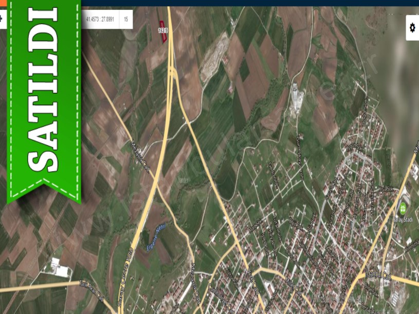 Tekirdağ Saray Yeni Mah Satılık Tarla , 7 Dönüm Asfalt Yola Yakın