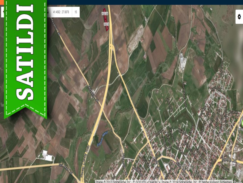 Tekirdağ Saray Yeni Mah Satılık Tarla , 7 Dönüm Asfalt Yola Yakın