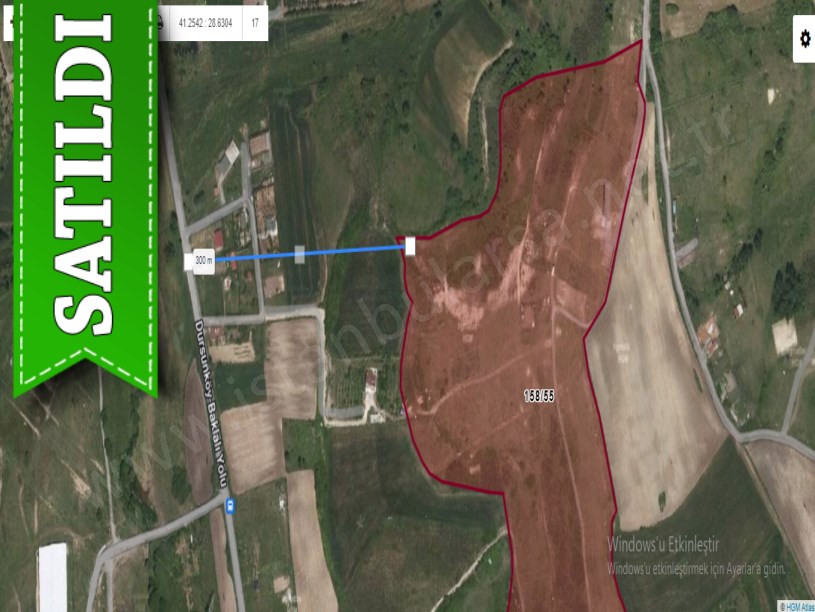 Arnavutköy Boyalıkta Satılık Arsa , 221 M2 Hisseli İmarlı