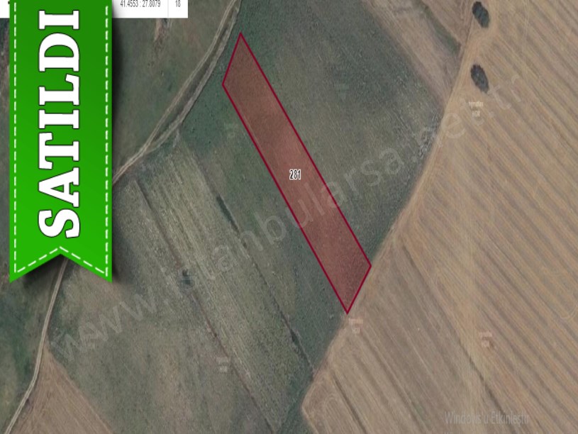 Tekirdağ Saray Yuvalıda Satılık Arsa , 1,880 m2 Yolu Var 