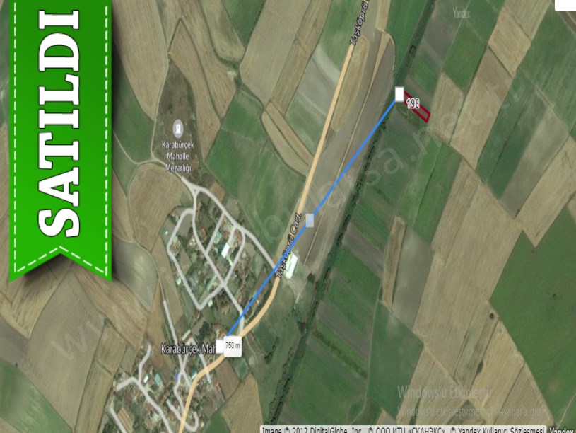 Tekirdağ Saray Yuvalıda Satılık Arsa , 580 M2 Caddeye Yakın
