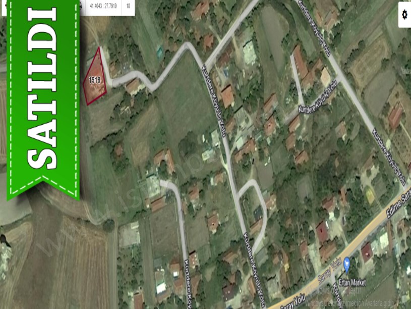 Tekirdağ Saray Kurtdere,de Satılık Arsa , 110 m2 Köy İçi imarlı