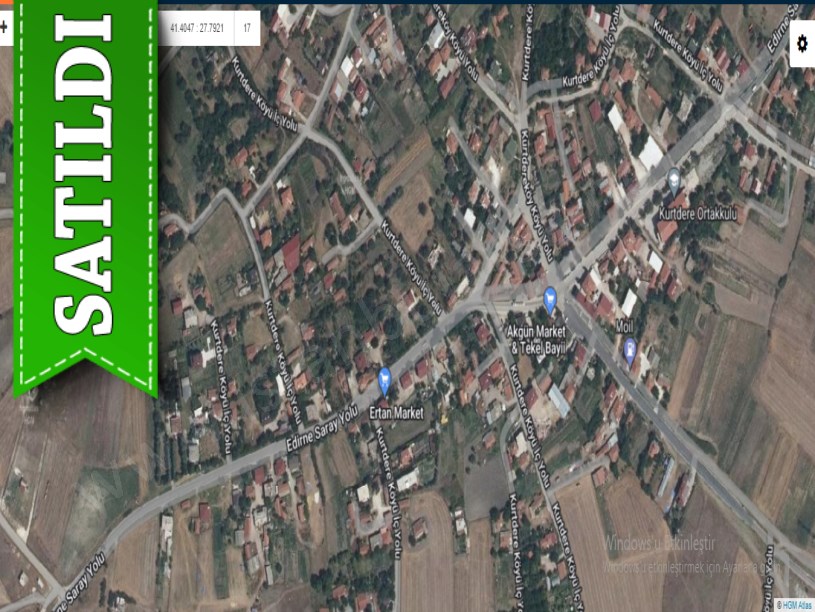 Tekirdağ Saray Kurtdere,de Satılık Arsa , 110 m2 Köy İçi imarlı