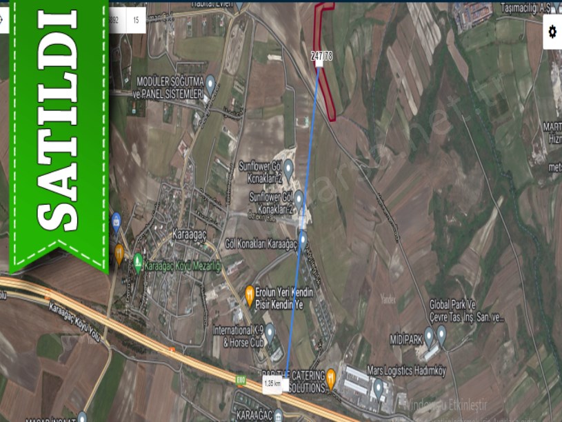 Arnavutköy Yeşilbayırda Satılık Arsa , 354 M2 Evlerin Yakını