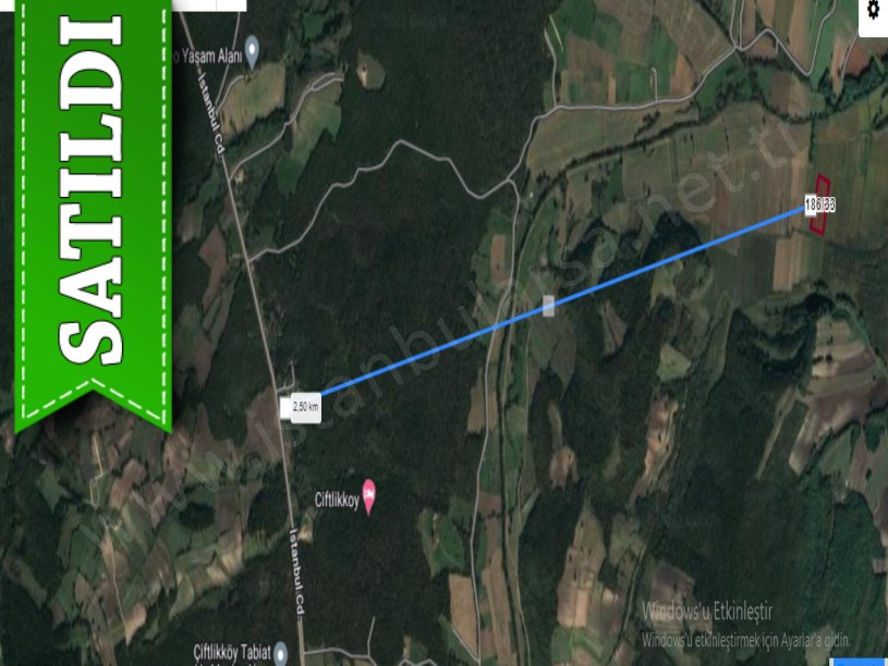 Çatalca Çiftlikköyde Satılık Arsa , 604 m2 Çaplı