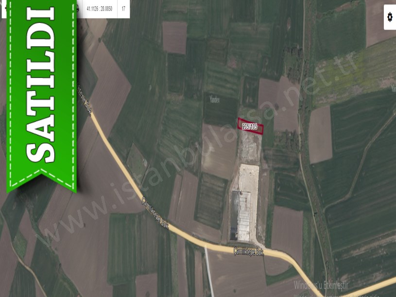 Silivri Sancaktepede Satılık Arsa , 308 M2 Çaplı Yolu Var