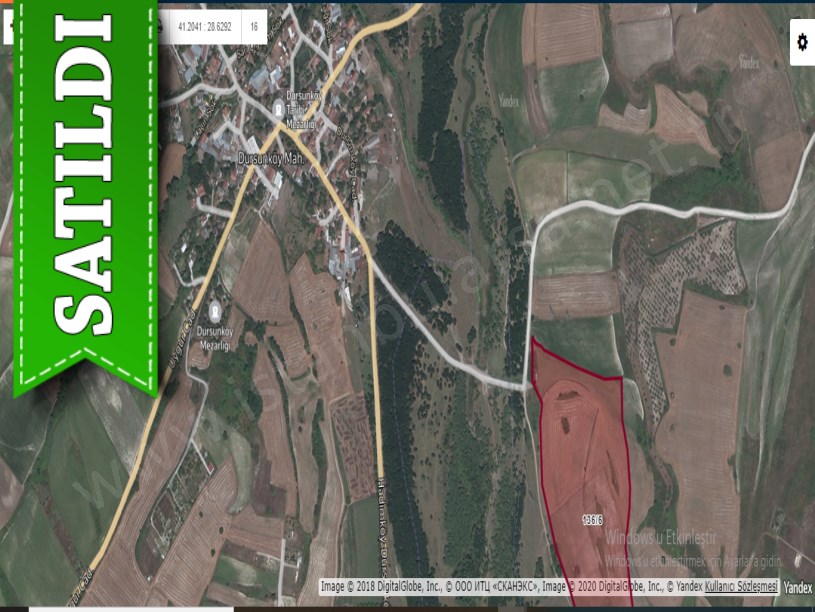 Arnavutköy Dursunköyde Satılık Arsa , 162 M2 Hisseli