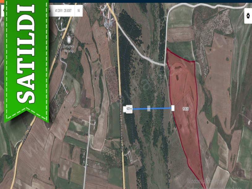 Arnavutköy Dursunköyde Satılık Arsa , 162 M2 Hisseli