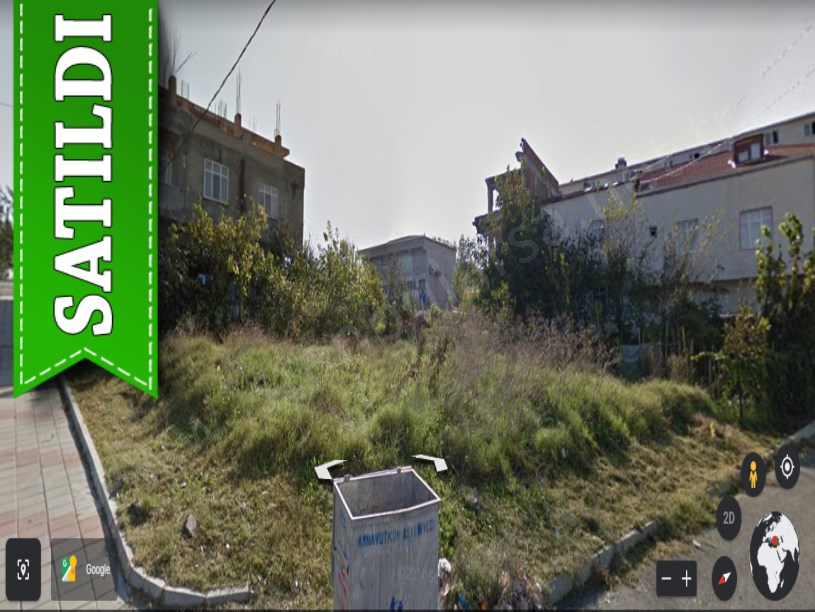 Arnavutköy Haraççıda Satılık Arsa , 439 M2 Cadde Cephe Köşe Başı