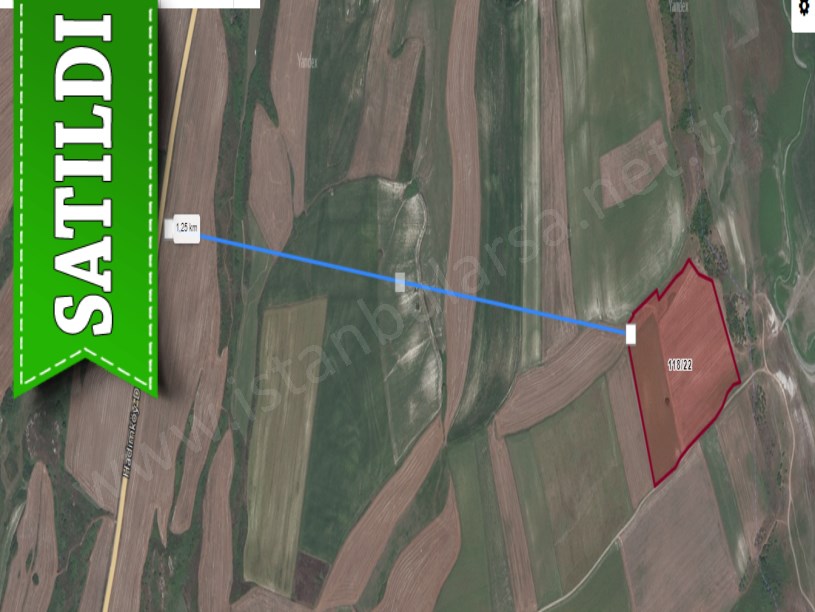 Arnavutköy Çilingirde Satılık Arsa , 526 M2 Hisseli Yolu Var