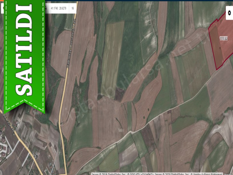 Arnavutköy Çilingirde Satılık Arsa , 526 M2 Hisseli Yolu Var