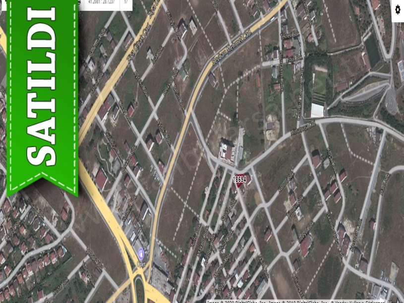 Arnavutköy Yavuzselim Mah Satılık Arsa , 251 M2 Cadde Cephe Köşe Başı