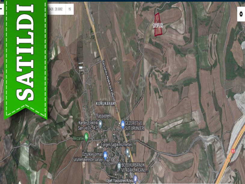 Arnavutköy Yassıörende Satılık Arsa , 301 M2 Yolu Var İmarlı
