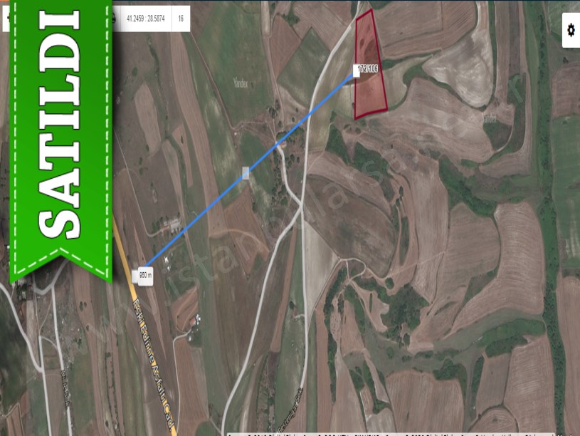 Arnavutköy Yassıörende Satılık Arsa , 301 M2 Yolu Var İmarlı