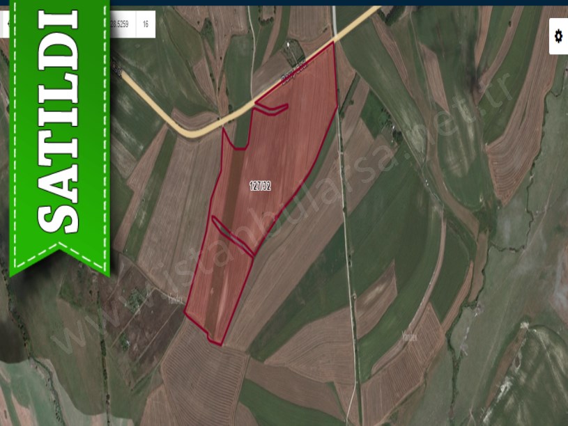 Çatalca Nakkaşta  Satılık  Arsa , 400 M2 Cadde Cephe