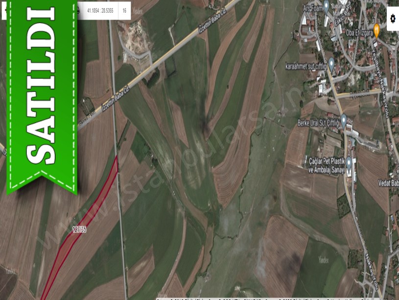 Çatalca Nakkaşta  Satılık  Arsa , 400 M2 Yolu Var Hisseli