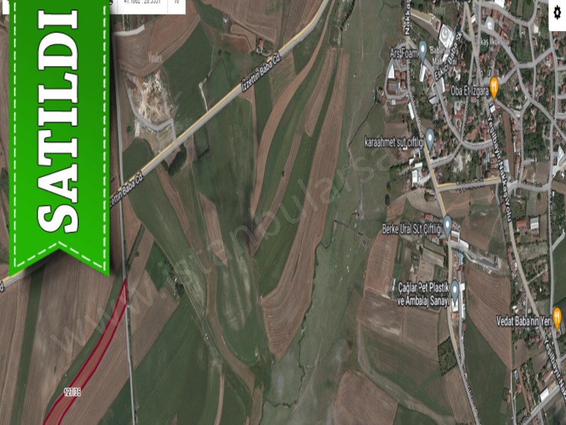 Çatalca Nakkaşta  Satılık  Arsa , 400 M2 Yolu Var Hisseli