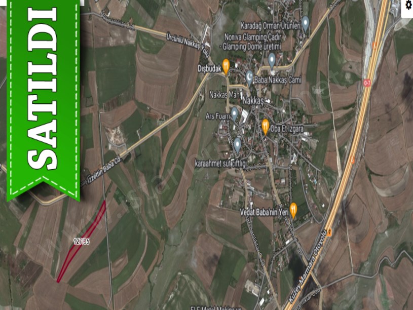 Çatalca Nakkaşta  Satılık  Arsa , 400 M2 Yolu Var Hisseli