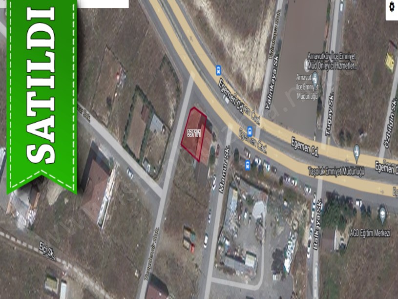 Arnavutköy Taşolukta Satılık Arsa , 188 M2 Cadde Cephe Köşebaşı