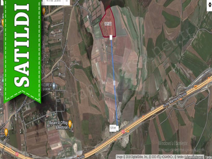 Çatalca İzzettinde Satılık Arsa , 600 m2 Yolu Var 