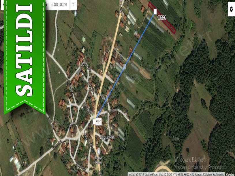 Çatalca Belgratta Satılık Arsa , 146 M2 Yolu Var
