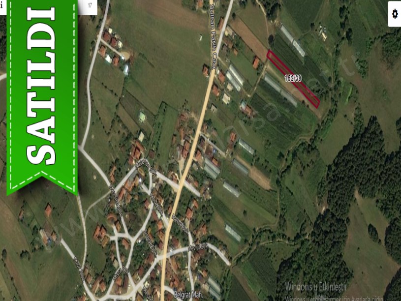 Çatalca Belgratta Satılık Arsa , 146 M2 Yolu Var