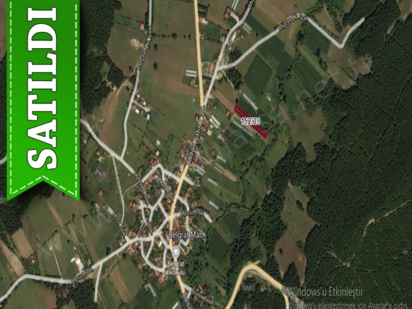 Çatalca Belgratta Satılık Arsa , 146 M2 Yolu Var