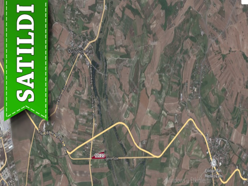 Arnavutköy Dursunköyde Satılık Arsa , 830 m2 Yola Cephe