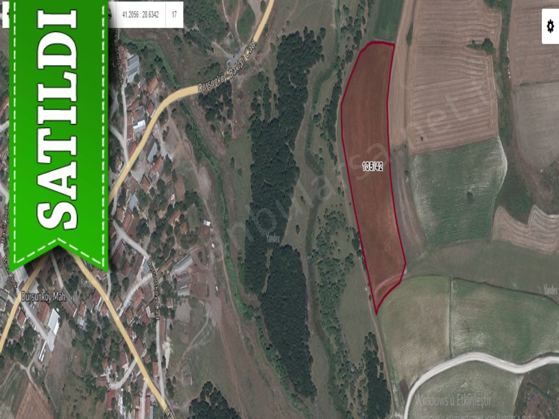 Arnavutköy Dursunköyde Satılık Arsa , 224 m2 Evlerin Yakını