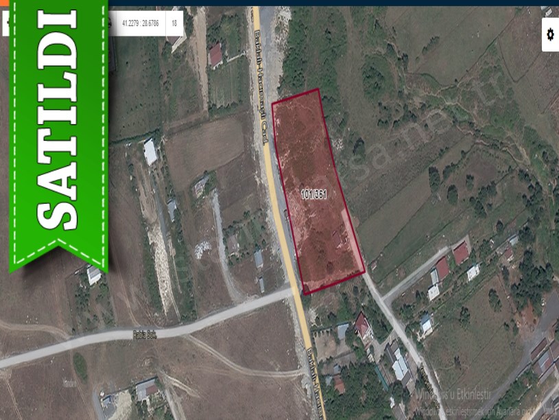 Arnavutköy Tayakadında Satılık Arsa , 266 M2 Cadde Cephe Çevrili