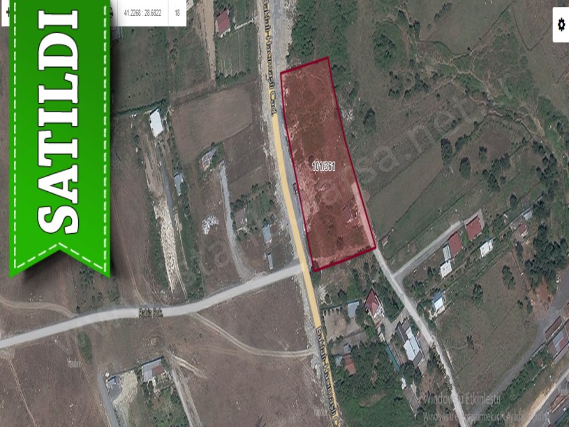 Arnavutköy Tayakadında Satılık Arsa , 266 M2 Cadde Cephe Çevrili