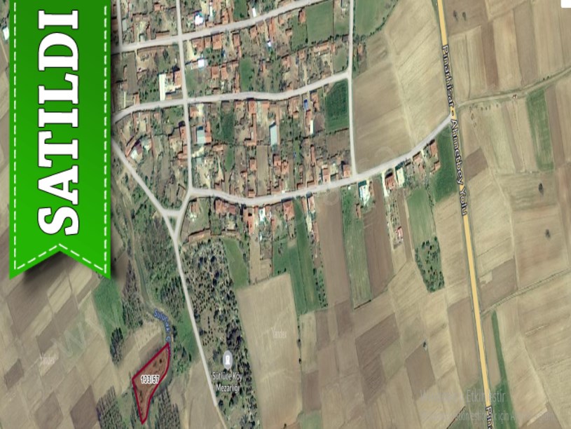 Kırklareli Pınarhisar Sütlüce,de Satılık Tarla , 2,063 M2 Müstakil