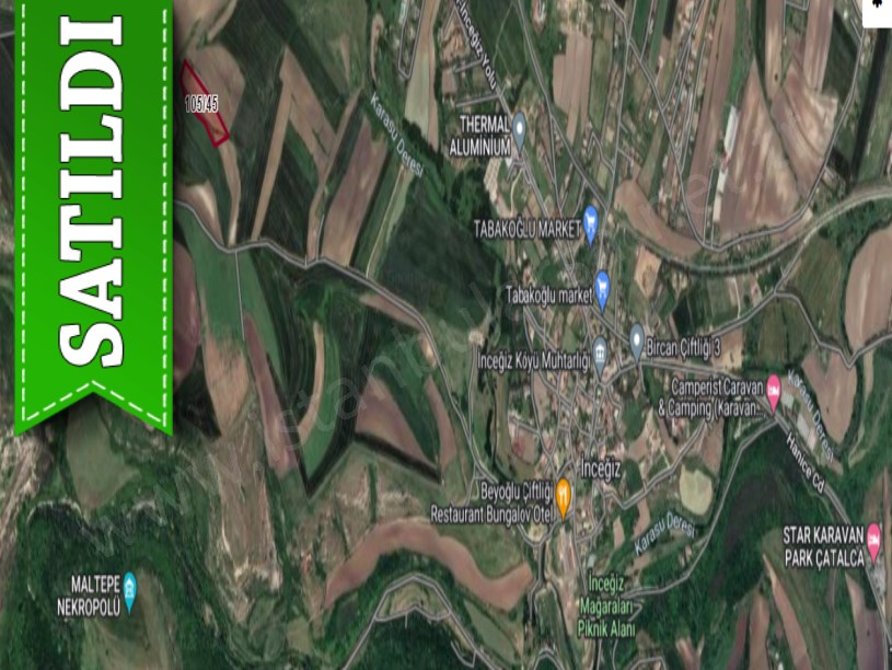 Çatalca İnceğizde Satılık Arsa , 675 M2 Hisseli 