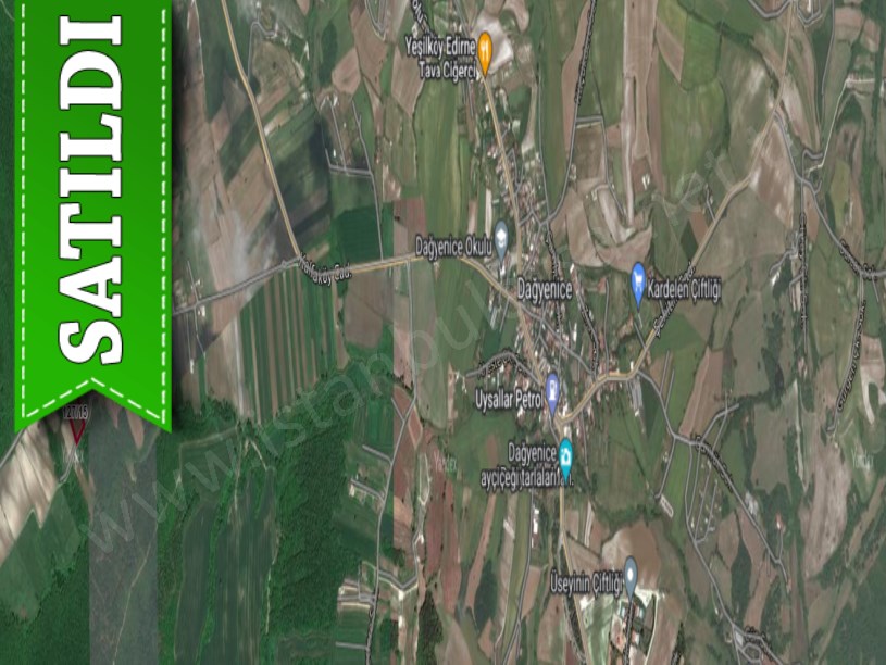 Çatalca Dağyenicede Satılık  Arsa , 215 M2 Yolu Var Evlerin Yakını