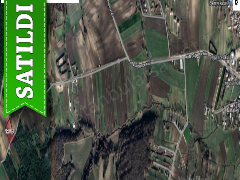 Çatalca Dağyenicede Satılık  Arsa , 215 M2 Yolu Var Evlerin Yakını