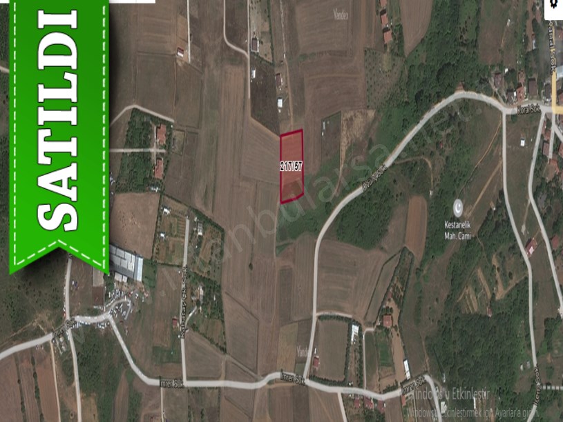 Çatalca Kestanelikte Satılık Arsa , 180 M2 Evlerin Yakını 